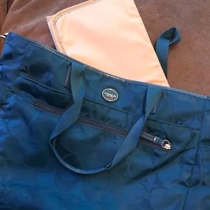Coach diaper bag